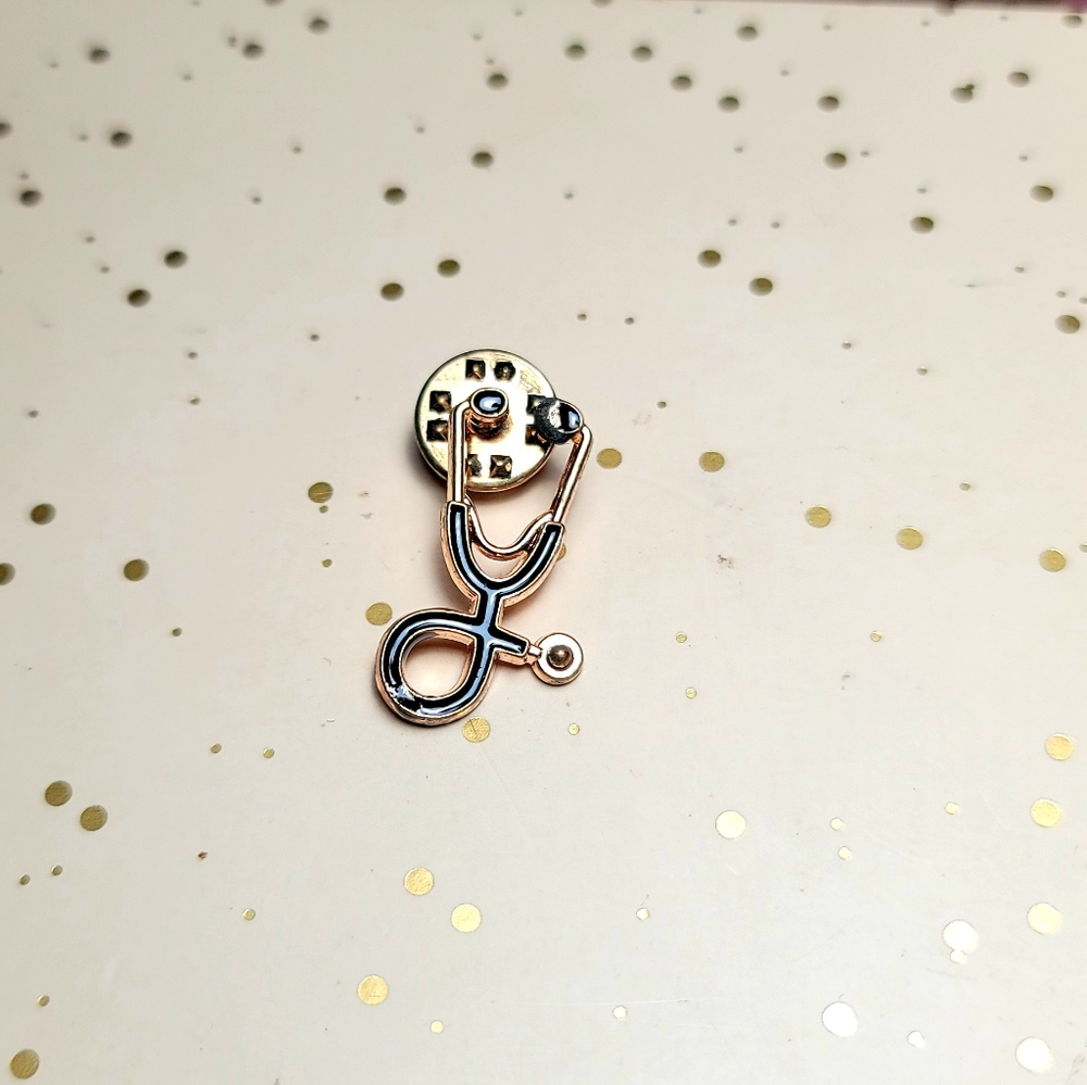 Stethoscope Pin/Brooch